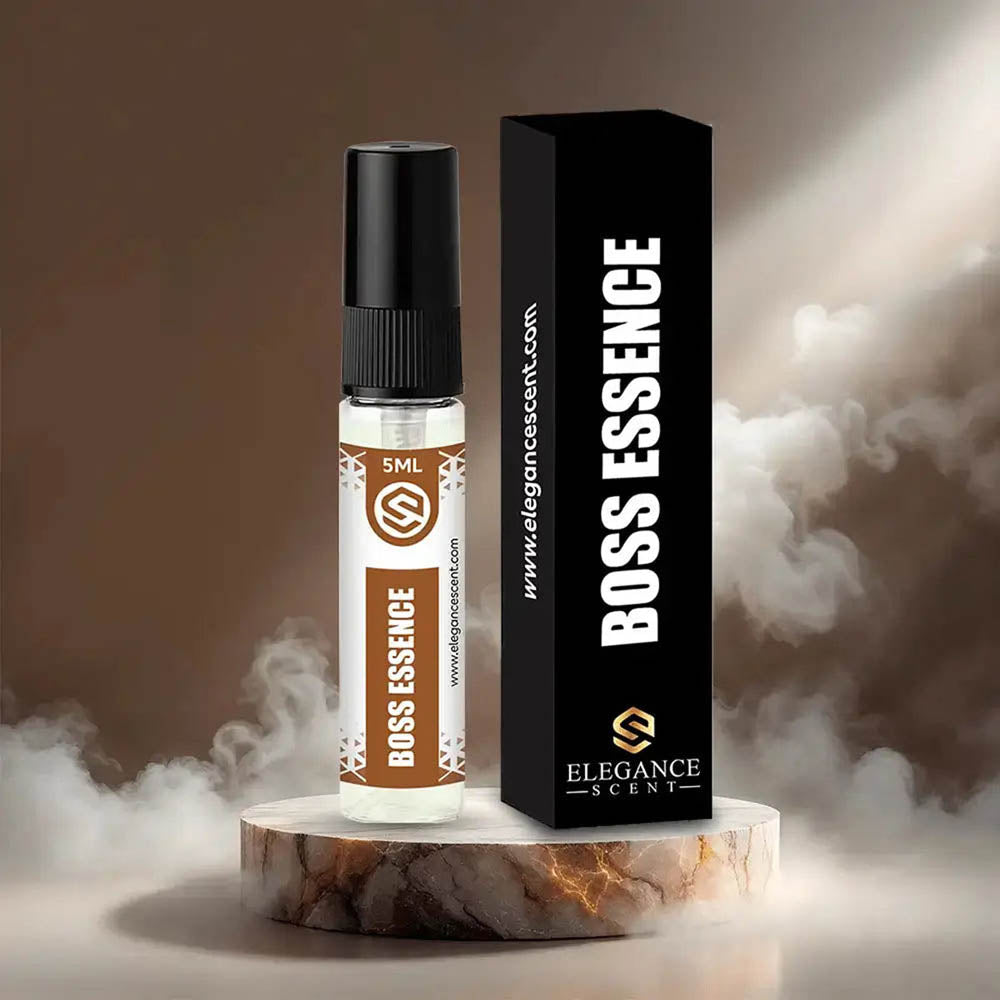 Boss Essence Perfume 5ml Tester – Inspired by Hugo Boss for Men | Long Lasting Fresh & Woody Fragrance