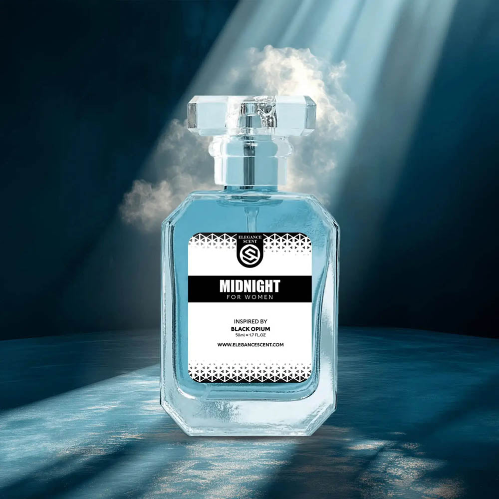 Midnight Perfume 50ml for Women – Inspired by YSL Black Opium | Sweet, Warm & Long-Lasting Fragrance
