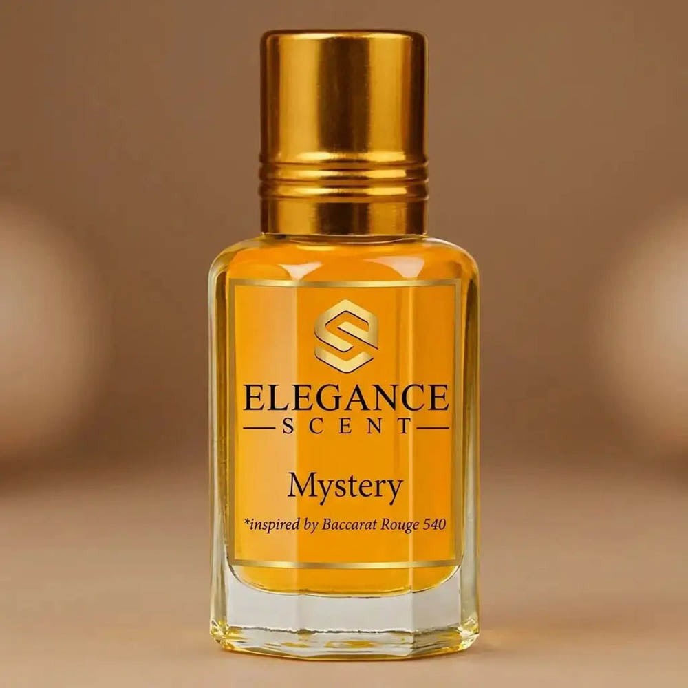Mystery Attar 12ml (Unisex) – Inspired by Baccarat Rouge 540 | Long Lasting Sweet Woody Luxurious Perfume Oil