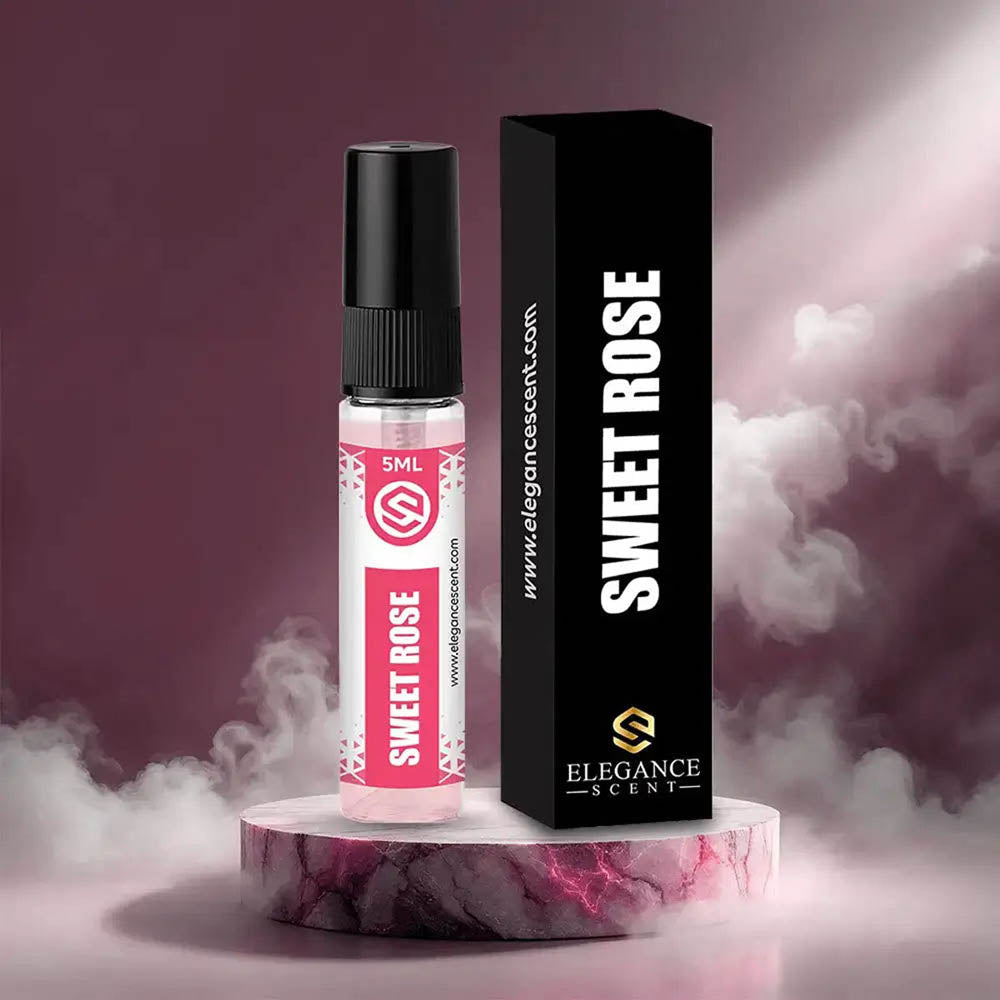 Sweet Rose Perfume 5ml Tester for Women | Fresh Floral & Long-Lasting Fragrance