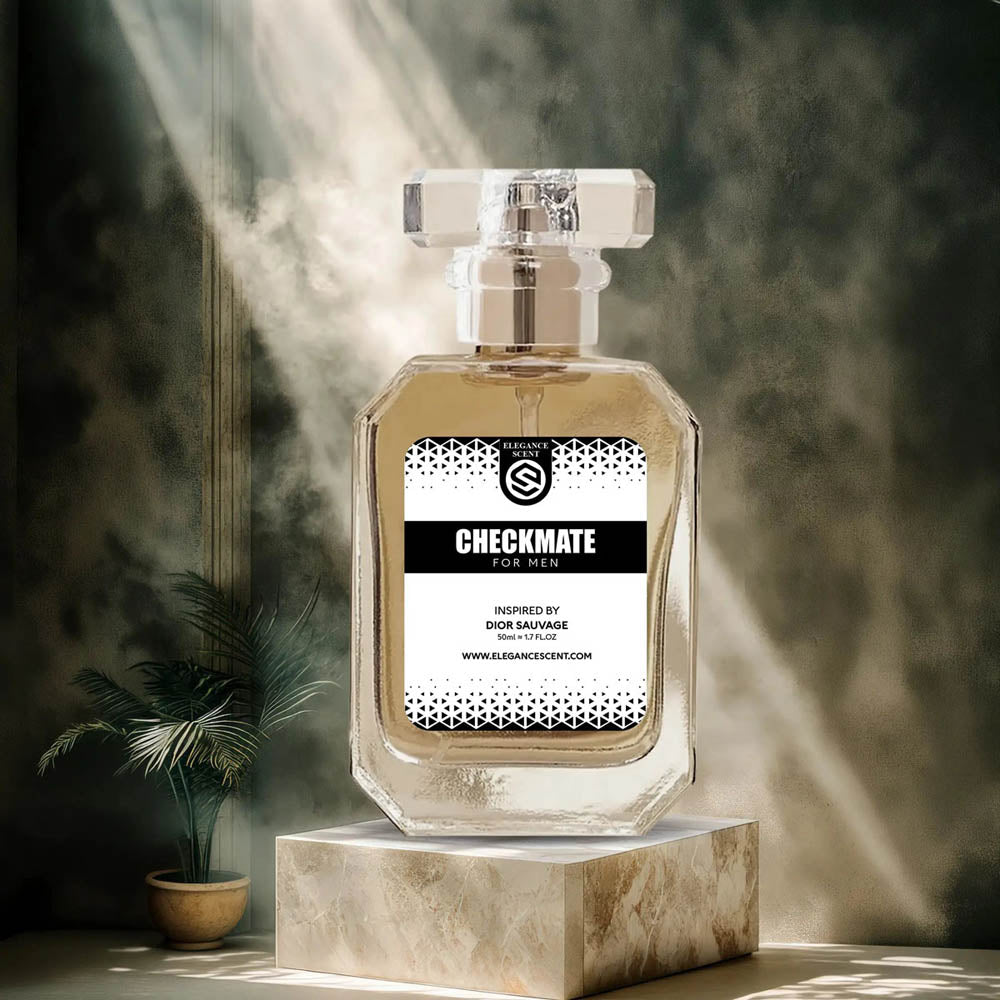Checkmate Perfume 50ml for Men – Inspired by Dior Sauvage | Fresh, Spicy & Woody Long-Lasting Fragrance
