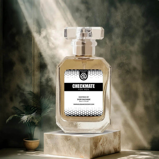 Checkmate Perfume 50ml for Men – Inspired by Dior Sauvage | Fresh, Spicy & Woody Long-Lasting Fragrance