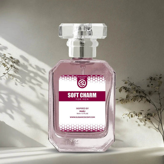 Soft Charm Perfume 50ml – Unisex | Inspired by Marj | Fresh, Woody & Long-Lasting Fragrance