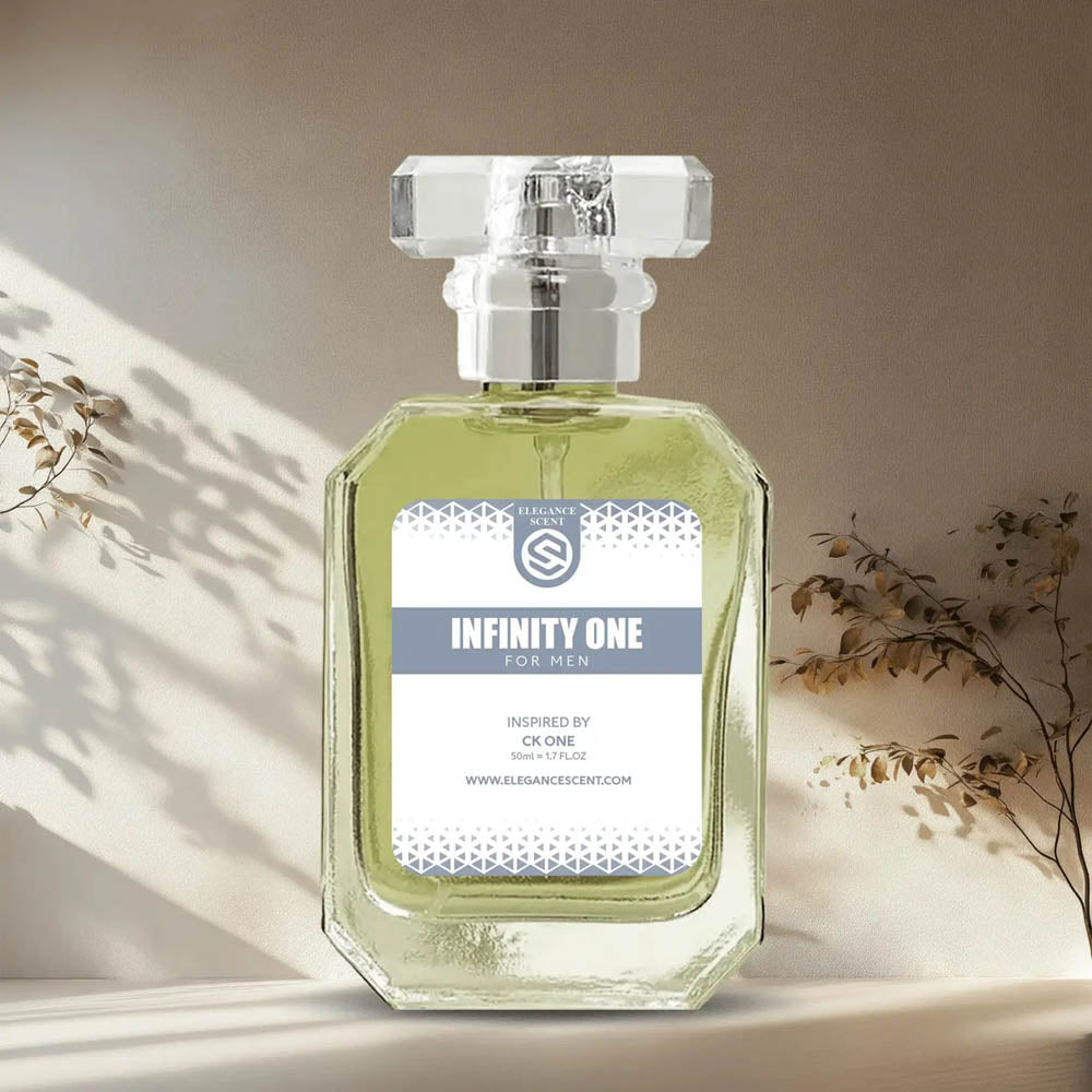 Infinity One Perfume 50ml – Unisex | Inspired by CK One | Fresh, Citrus & Long-Lasting Fragrance