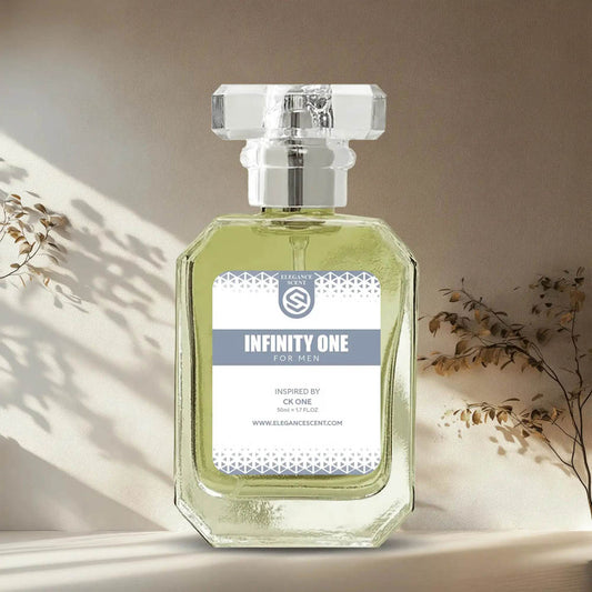 Infinity One Perfume 50ml – Unisex | Inspired by CK One | Fresh, Citrus & Long-Lasting Fragrance