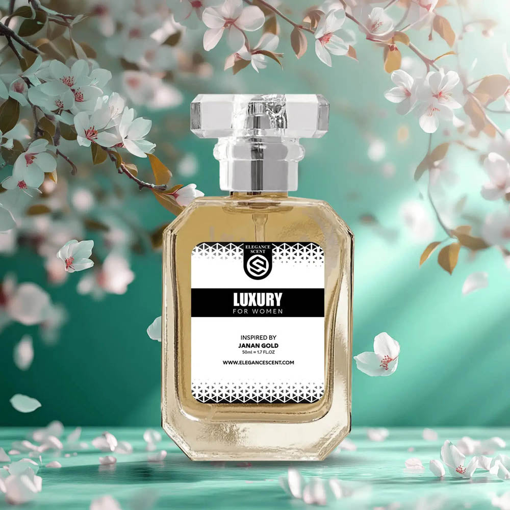Luxury Perfume 50ml for Women – Inspired by Janan Gold | Sweet, Floral & Long-Lasting Fragrance