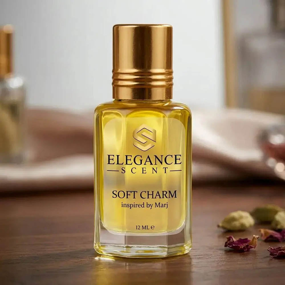 Soft Charm Attar 12ml (Unisex) – Inspired by Marj | Long Lasting Soft Fresh Floral Perfume Oil