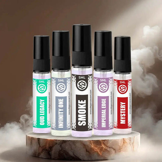 Unisex Perfume 5ml Tester Pack of 5 | Long-Lasting Fragrances for Men & Women