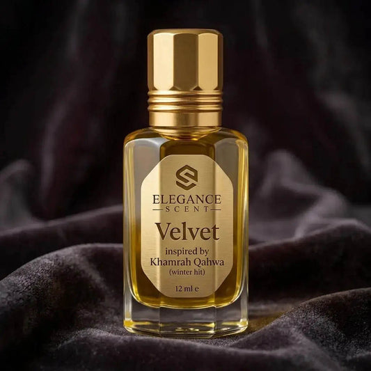 Velvet Attar 12ml for Women – Inspired by Khamrah Qahwa | Long Lasting Warm Spicy Sweet Winter Perfume Oil